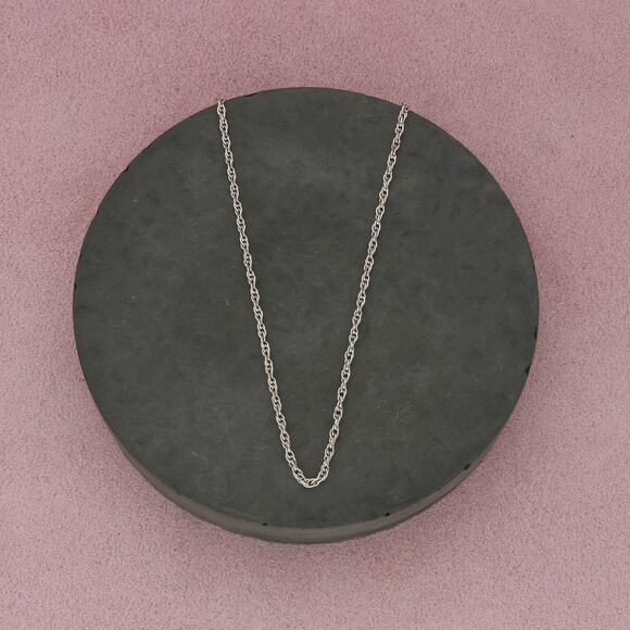 james avery sterling silver light rope chain necklace size 20in - Picture 1 of 3